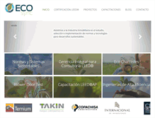 Tablet Screenshot of ecosync.com.mx